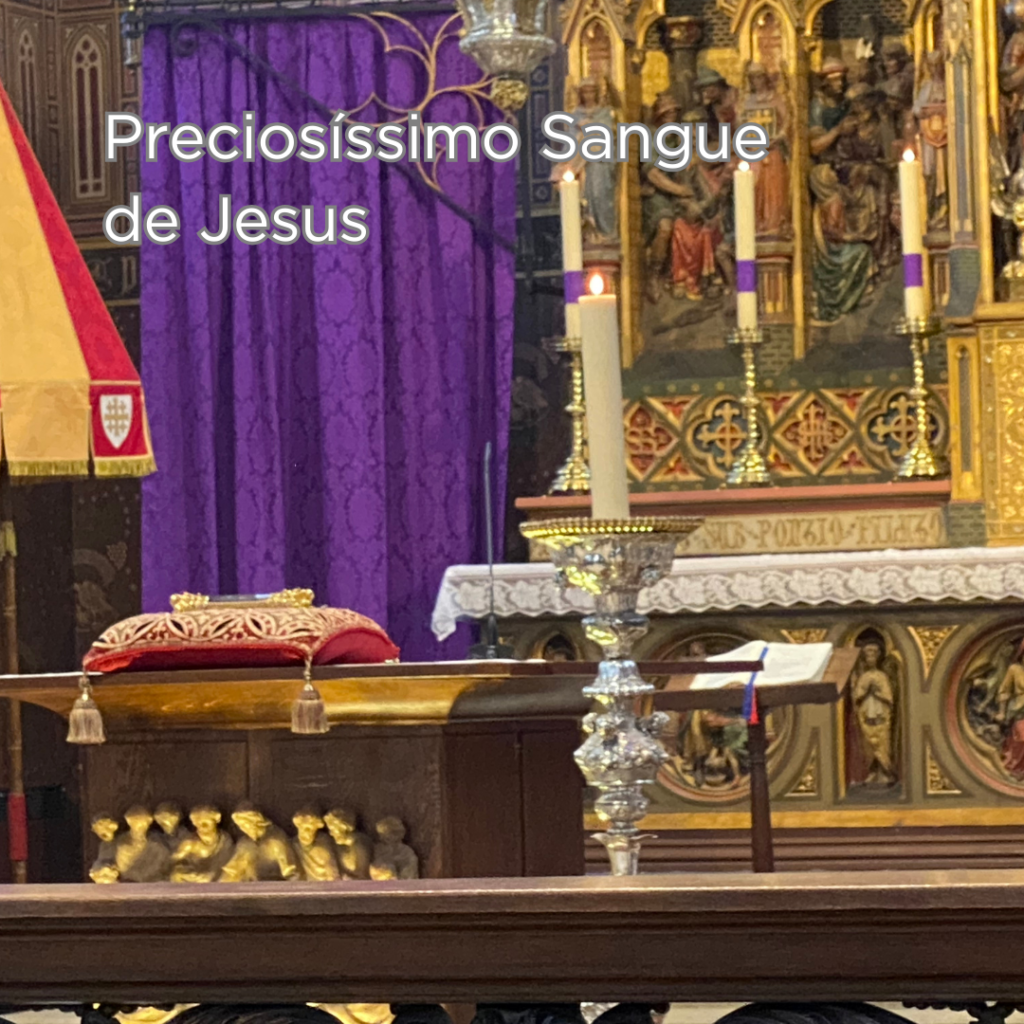 Preciosíssimo Sangue de Jesus igreja em Bruges na Bélgica