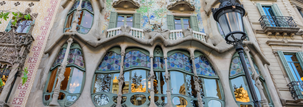 Casa Batlo em Barcelona na Espanha