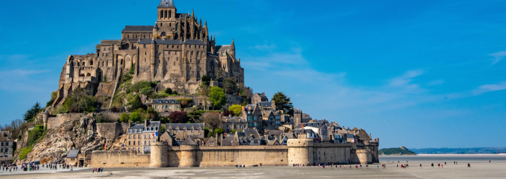 Monte São Michel na Normandia França