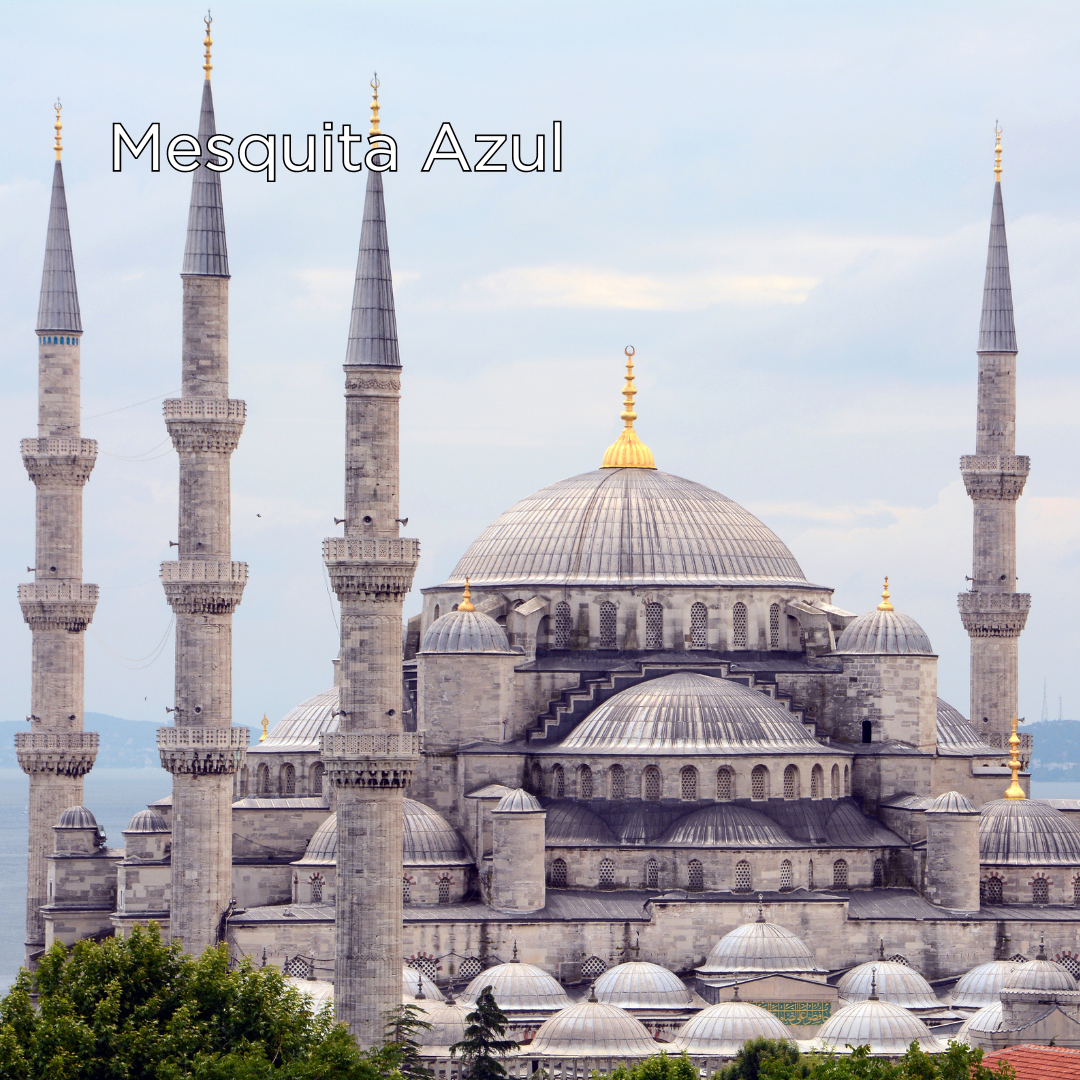 Mesquita Azul em Istambul na Turquia