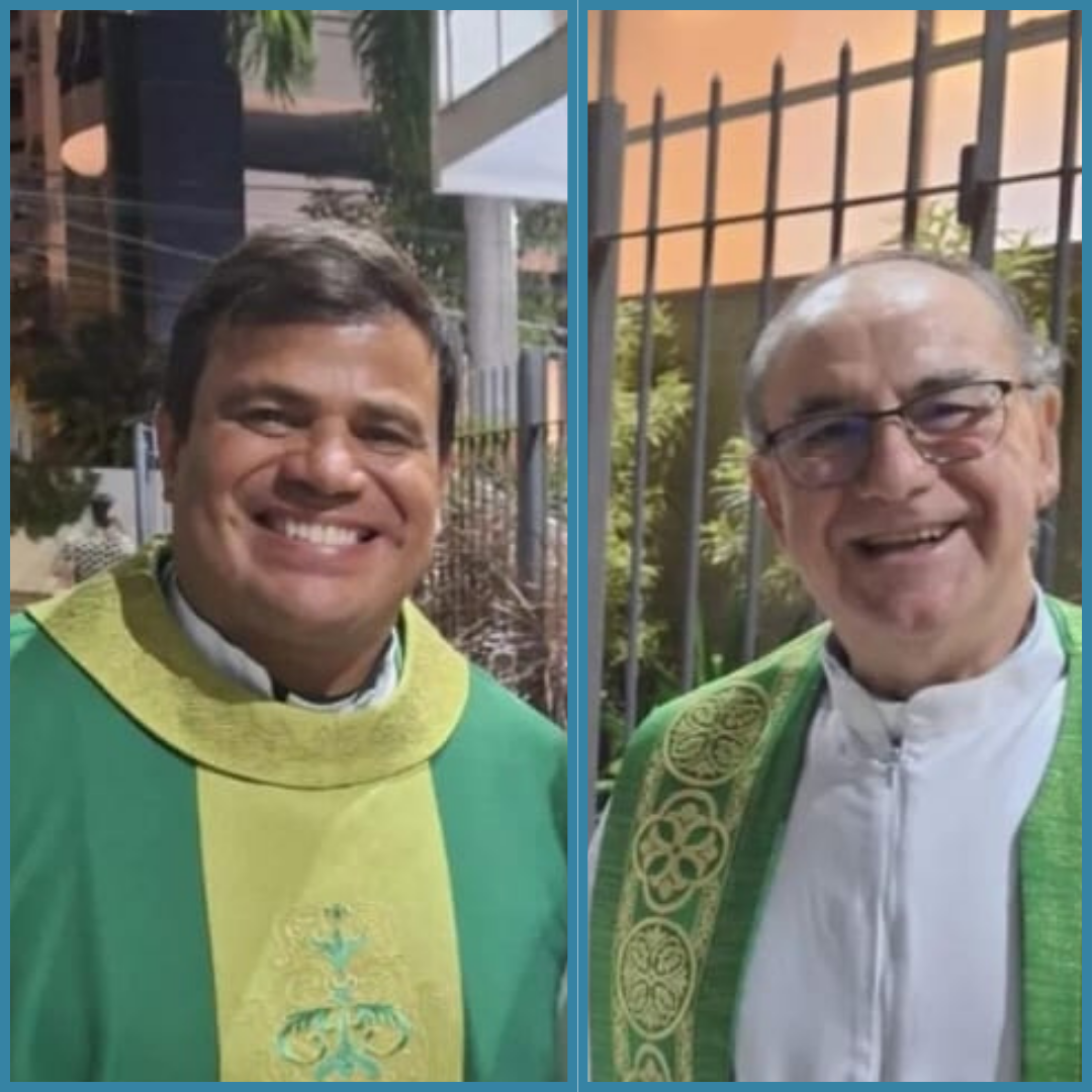 Frei Juan Antonio Espejel e Padre Alexandre Pinheiro